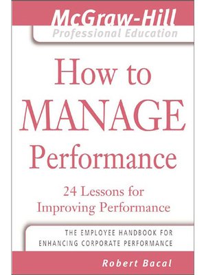 cover image of How to Manage Performance